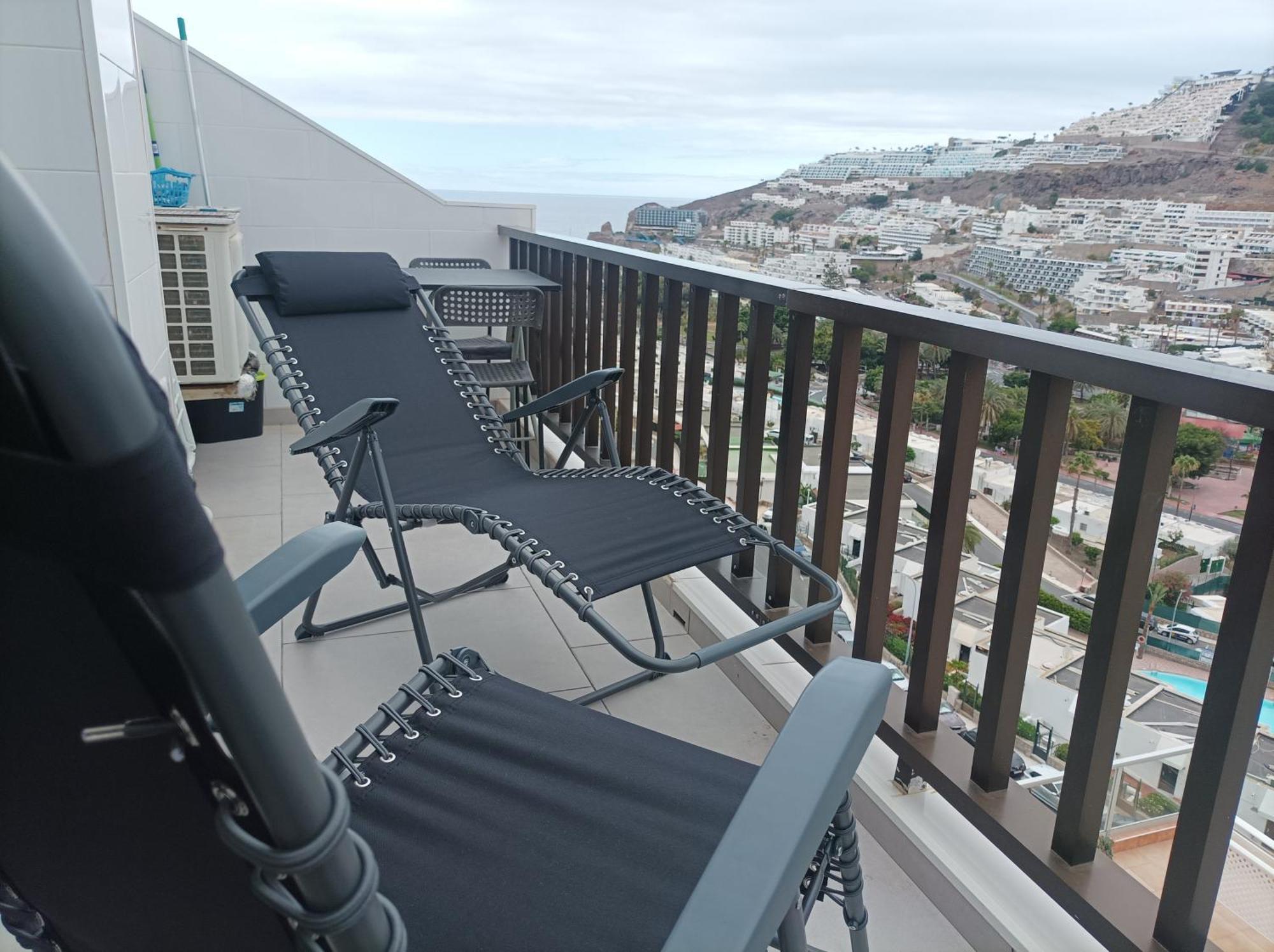 Solaris - Refurbished, Top Floor, Sea Views Puerto Rico  Zewnętrze zdjęcie